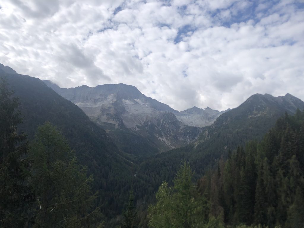 Cima Palü mit Gletscher