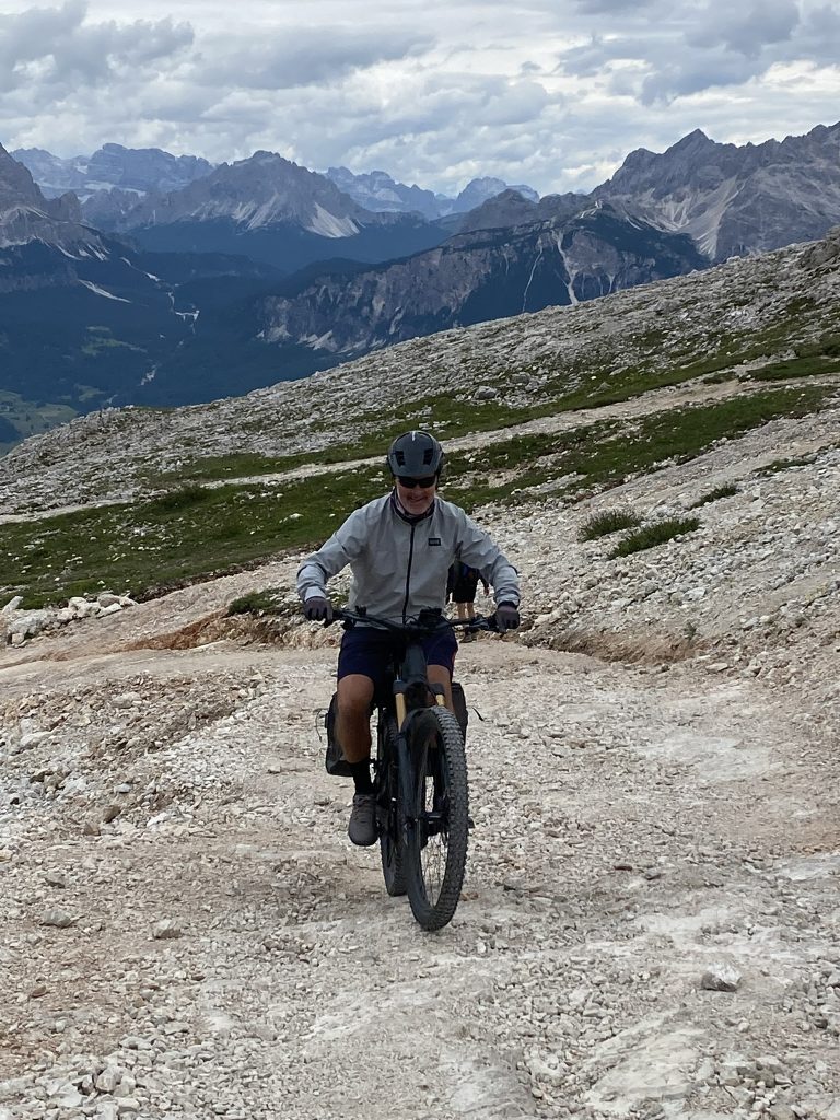 Anstieg Rifugio Averau